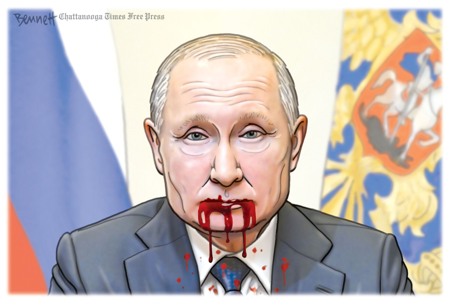 Cartoon by Clay Bennett